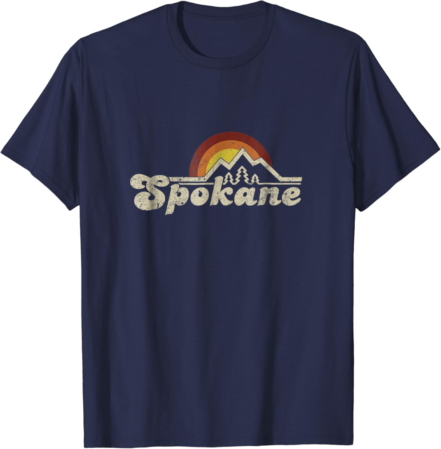 Spokane Washington retro vintage shirt and gift Clothing